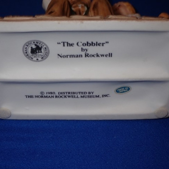 Norman Rockwell 1980 "The Cobbler" - Picture 2 of 2